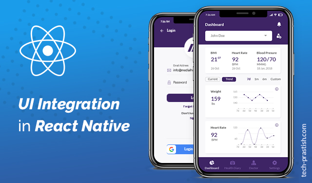 UI Integration in React Native | Tech Prastish