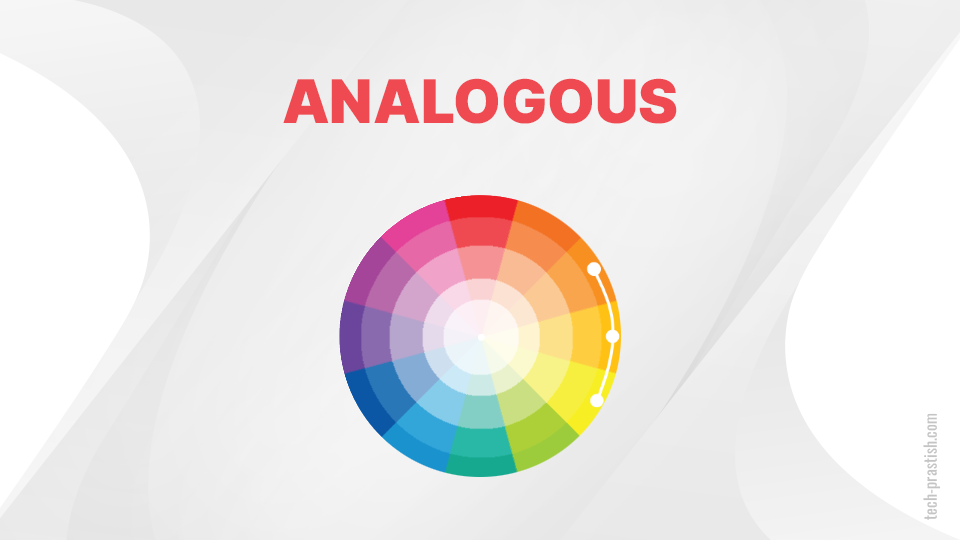 Analogous color scheme in web design