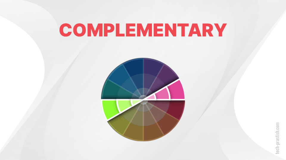: Complementary color scheme in web design